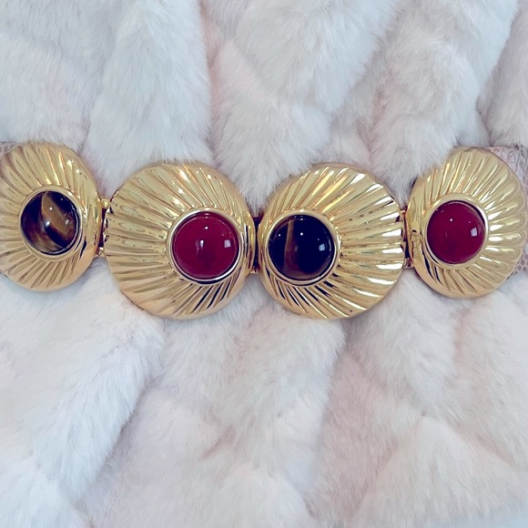 Authentic Judith Leiber Snake Skin Belt - Picture 2 of 7